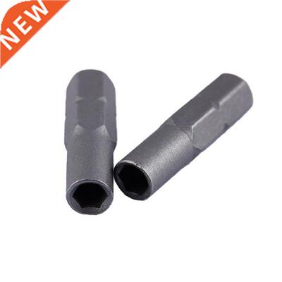1pc 6.35mm 1/4 Insert Bit Adapter To System 4mm Hex Shank E