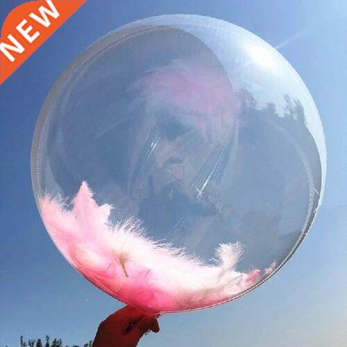 10/50pcs 10-36inch Transparent Bobo Ballons Christmas
