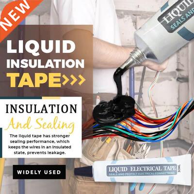 30ml Liquid Insulation Electrical Tape 2 Colors Lamp Board