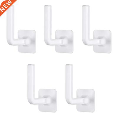 5pcs Plastic Wrap Punch Free Hder Space Saving Bathroom