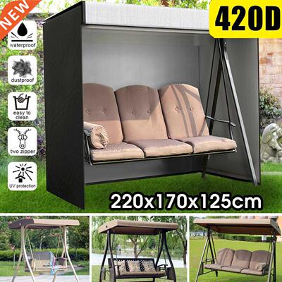 220x170x125cm 420D Waterproof Garden Patio Outdoor Furniture