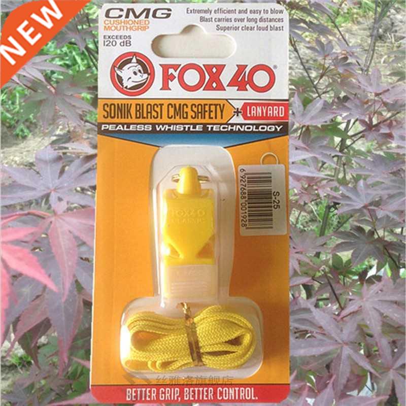 New Packaging FOX40 Professional Soccer Referee Whistle Bask