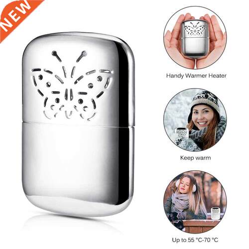 Zinc Alloy Pocket Long-life Ultralight Hand Warmer Indoor