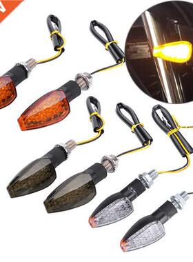 2PCS Universal 12V Flashing Turn Signals Motorcycle LED Ligh