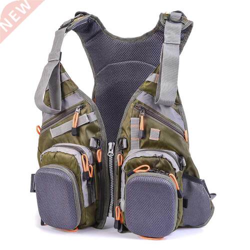 Life Jacket Safety Waistcoat Outdoor Sport Fly Fishing Vest