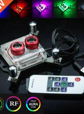 G1/4 Thread Waterblock Acrylic Copper Water Cooling CPU PC W