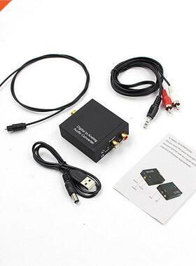 3.5mm Dgtal Coaxal Toslnk Optcal to Analog L/R RCA Aud