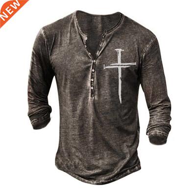 Bababuy High Quality Imitation Cotton T Shirts Men Long Slee