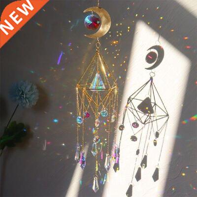 Big Crystal Wind Chime Prism Sun Catcher Hanging Window