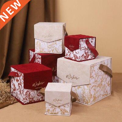 Packaging Women Luxury Gift Box Magnet Close 2 Pcs