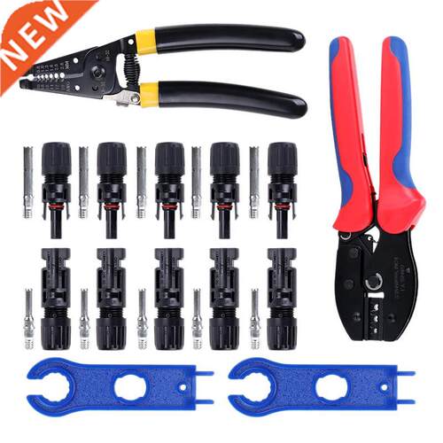Crimping Tool Kit Solar Crimper Wire Cable Stripper Cutter P