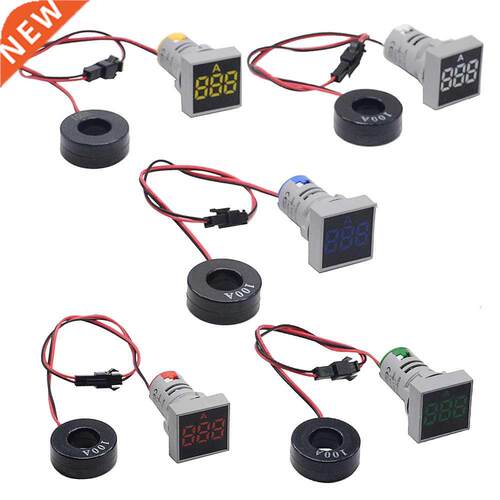22MM AC20-500V 0-100A Digital LED Voltmeter Voltage Meter In