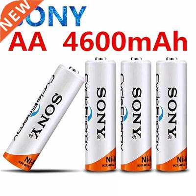 Original 1.2V AA Rechargeable Batteries 4600mAh Ni-MH AA Rec