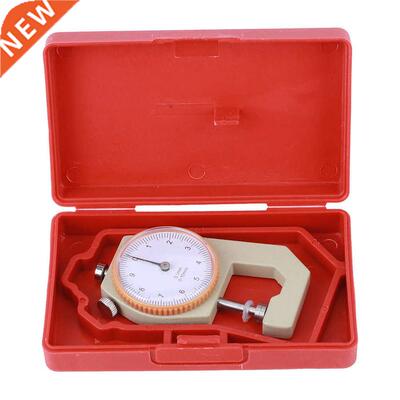 0-10mm Curved Cone Thickness Gauge Silver Portable Accurate