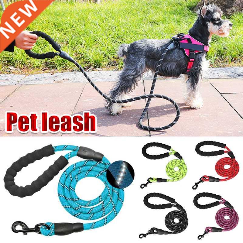Pet Dog Leash Night Reflective Walking Training Leash Multi