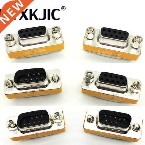 High Quality Mini Null Modem DB9 Female Male plug Adapter G