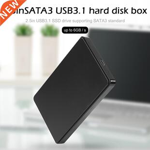 HDD Cse Hrd Drive Disk USB 3.1 ST3 2.5 inch Enclosure O