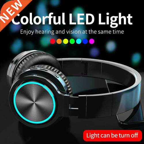 Bluetooth Headset 5.0 Wreless Headset Deep Bass Headset