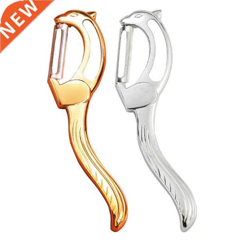 Squirrel-shaped Fruit Peelers Tool Stainless Steel Vegetable