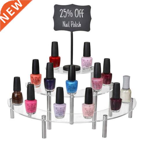 -layer Acrylic Cake Display Stand Cosmetic Round Dessert