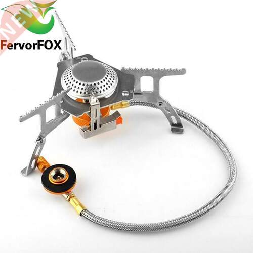Folding Outdoor Gas Stove Camping Stoves Portable Gas Electr