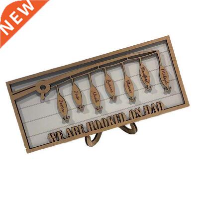 Hand Carved Fish Decor Fathers Day Gifts Wooden Fish Shaped