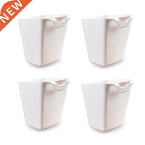 4pcs/set Portable Hanging Storage Bucket Plastic Container B
