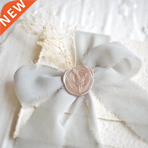 1PC 5Yard/roll Hand Torn Raw Edge Ribbon Wedding Bouquets