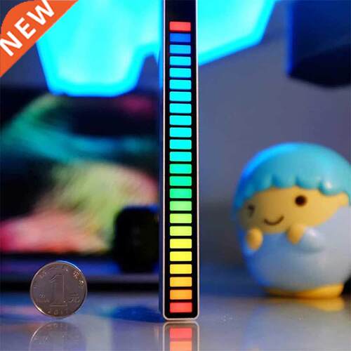 LED Strip Light Sound Control Pickup Rhythm Light Music Atmo