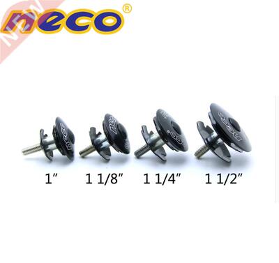 Neco Bike Headset Star Nut Stem Top Cap Cover cap bolt for