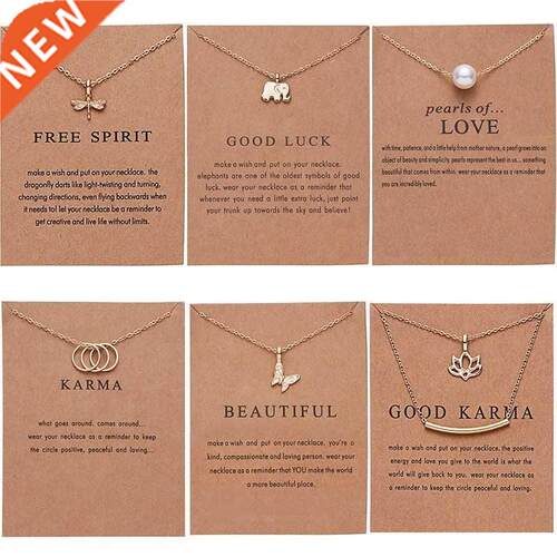 Rinhoo Butterfly Elephant Pearl Of Love Gold-color Pendant N