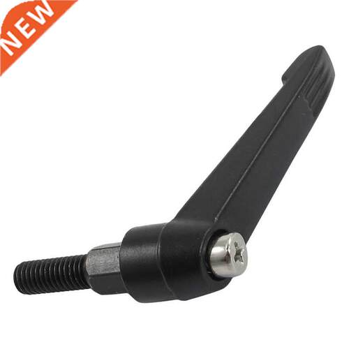 M6 6mm Dia 15mm Length Thread Handle Black