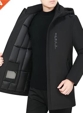 Winter Parka Men 2022 New Casual Thicken Cotton Jacket Hoode
