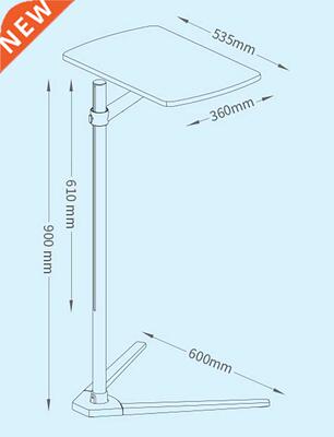 Movable UP-8T Aluminum 7-20 inch Laptop Floor Stand Height A