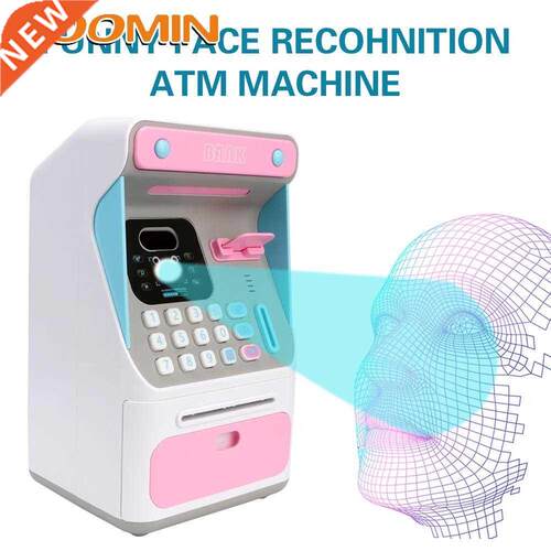HOOMIN Auto Scroll Paper Banknote Electronic Piggy Bank