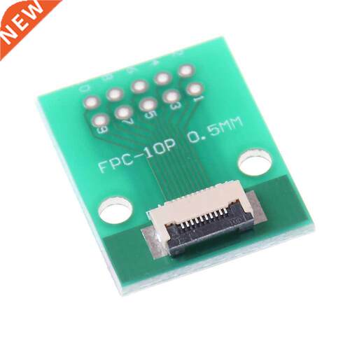 FPC FFC Cable 10PIN 0.5 Mm Pitch Connector SMT Adapter To 2.