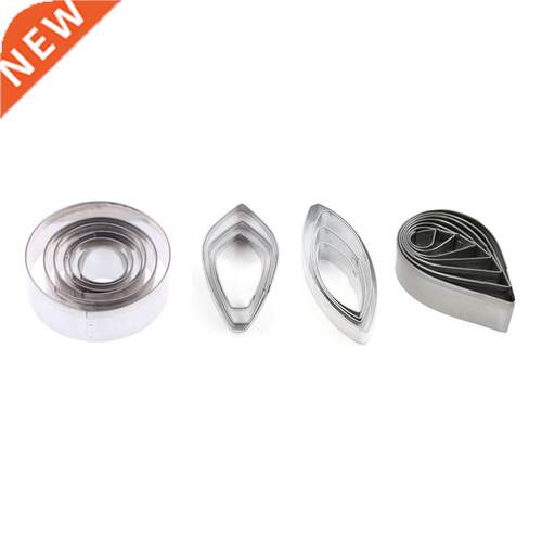 20Pcs Stainless Steel Drop Round Clay Cutter Designer  Ce