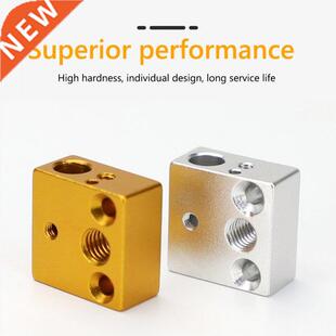 6pcs 3D Prnter Part CR10 Heater Block Alumnum Brass Hotend