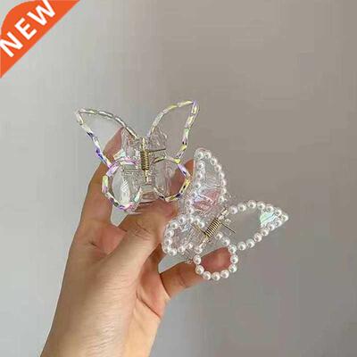 2022 Summer Small Transparent Butterfly Hair Claws Hairpin C