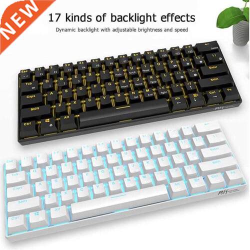 RK61 Wireless Mechanical Gaming Keyboards Slim 61 Keys Sing
