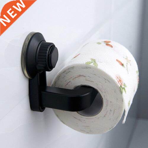 New 1Pc Kitchen Toilet Paper Holder Super Storage Suction Cu