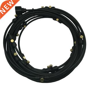 E441 Water Misting Cooling System Kit summer Sprinkler brass