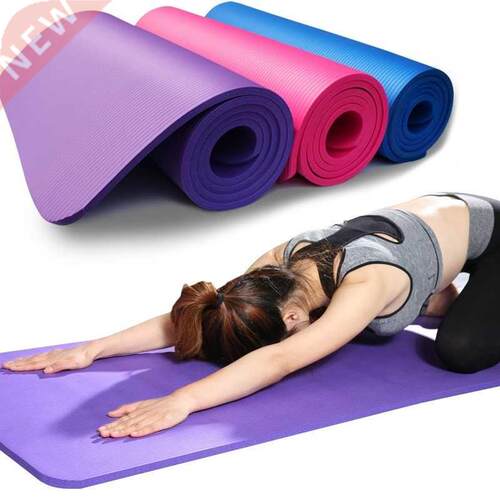 Yoga Mat Anti-skid Sports Fitness Mat 3MM-6MM Thick EVA Com