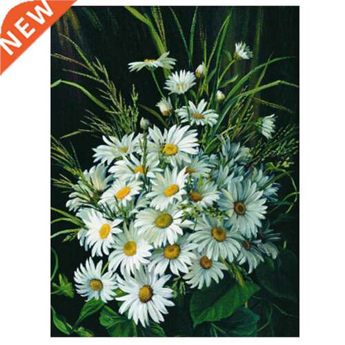 Full Round Diamond Painting Daisy Cross Stitch Diamond Chrys