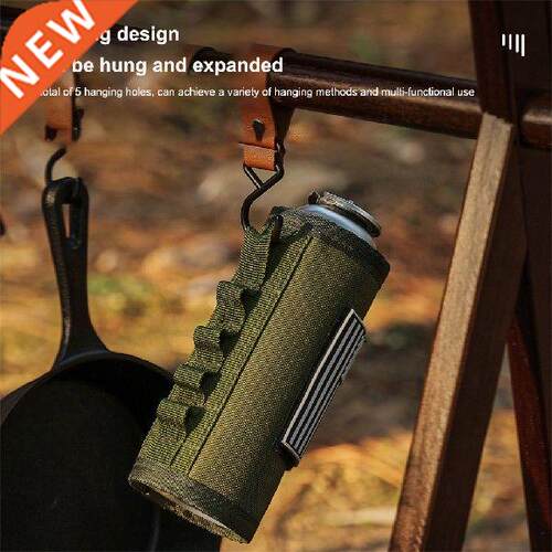 Outdoor Air Bottle Cover Camping Folding Cylinder Fuel Case