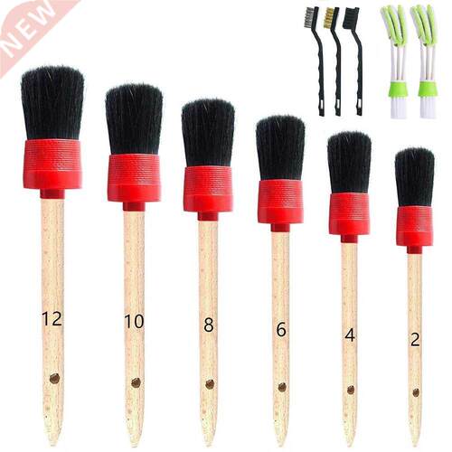 11pcs Copper Wire rush Auto Detailing rush Set Wheels