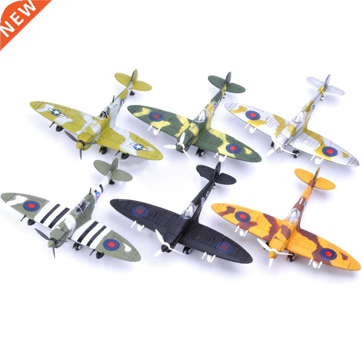 1/48 World War Britain Spitfire Fighter Assembly Model Toy P