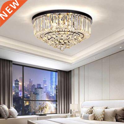 Modern Led Ceiling Lights Fixtures K9 Crystal Lamp For