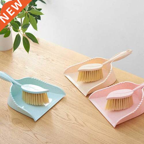 Broom Cleaning Brush Desktop Plastic Large Dustpan Set