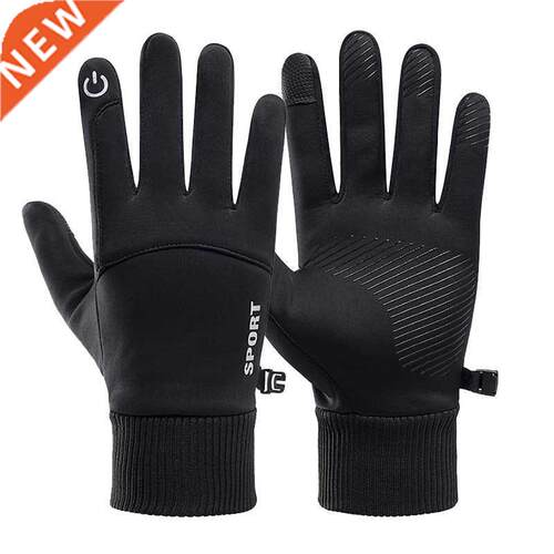 Winter Waterproof Men's Gloves Windproof Sports Fishing Touc